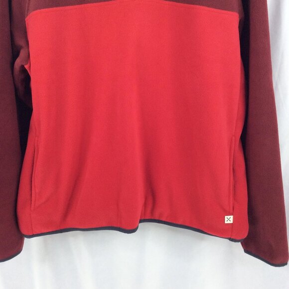 Blake Shelton Lands End 1/4 T-Snap Fleece Pullover Sweatshirt Mens Size XL - Picture 5 of 9